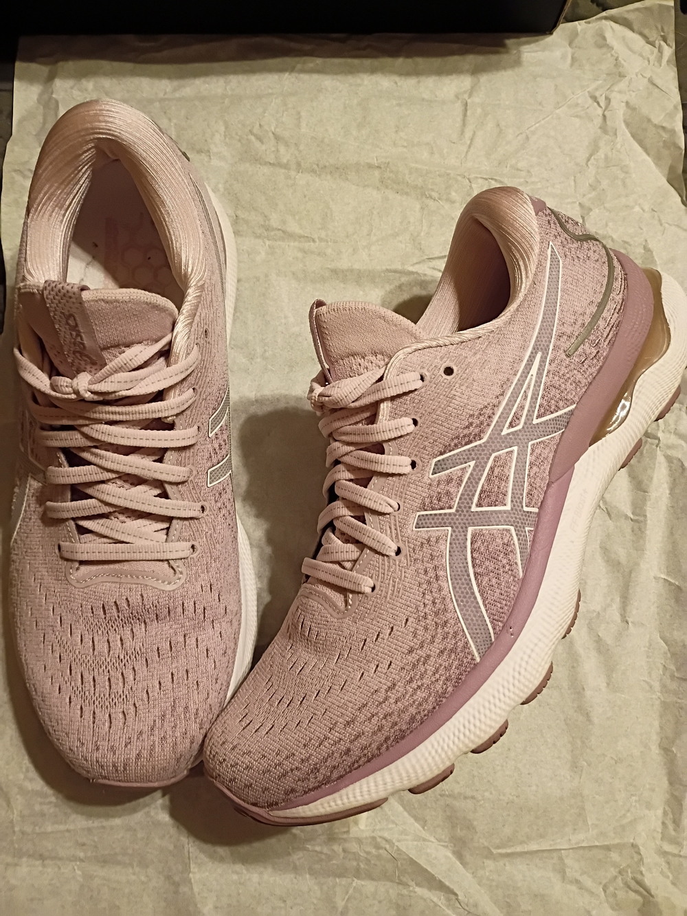 ASICS Women's Running Shoes — Barely Rose Women's Sz 9.5